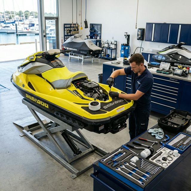 Manutenção de Jet Ski